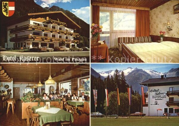 Wald Pinzgau Gasthof Hotel Kaserer Gastraum Zimmer