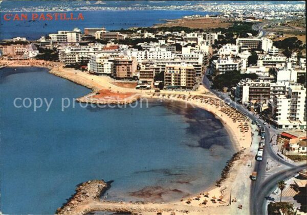 Can Pastilla Palma de Mallorca Fliegeraufnahme