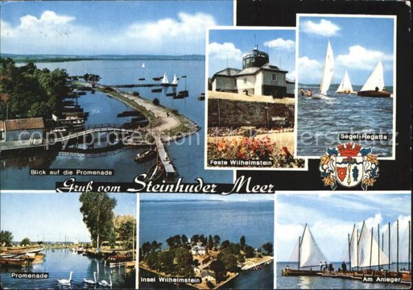 Steinhuder Meer Promenade Feste Wilhelmstein Segelregat