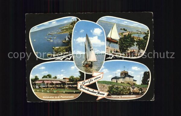 Steinhuder Meer Panorama Promenade Ratskeller Festung W