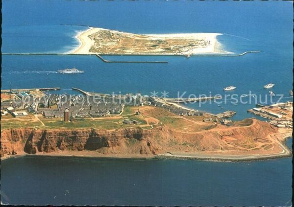 Helgoland Fliegeraufnahme Düne