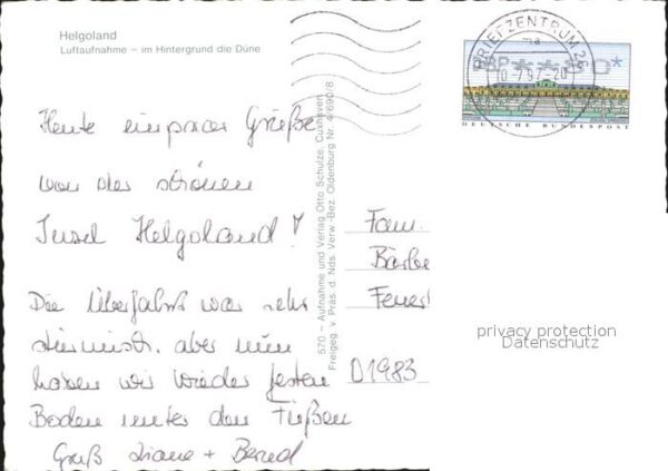 Helgoland Fliegeraufnahme Düne – Bild 2