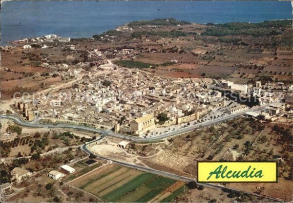 Alcudia Mallorca Vista aerea general