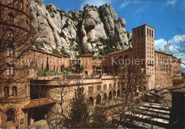 Montserrat Kloster Teilansicht