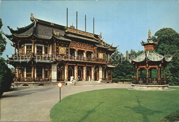 Bruxelles Bruessel Le Pavillon Chinois provenant de l'Expo