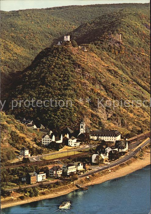 Kamp-Bornhofen Rhein Burg Sterrenberg und Burg Liebens