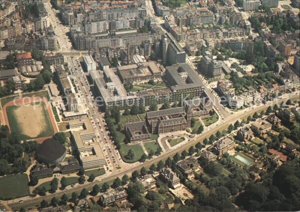 Bruxelles Bruessel Fliegeraufnahme