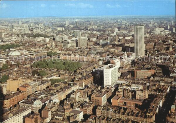 London Panoramic view from GPO Tower