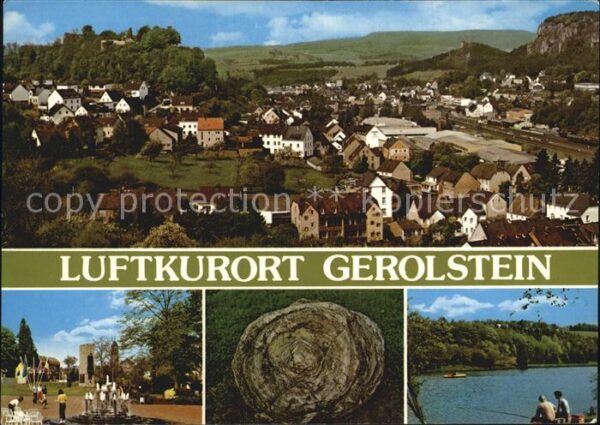 Gerolstein Panorama Teilansichten