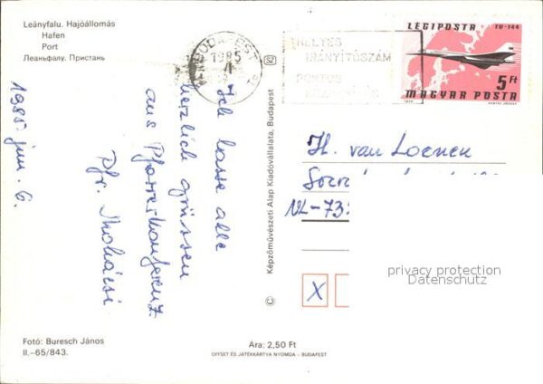 Leanyfalu Hafen – Bild 2