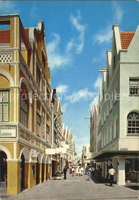 Curacao Niederlaendische Antillen Heerenstraat Willemstad
