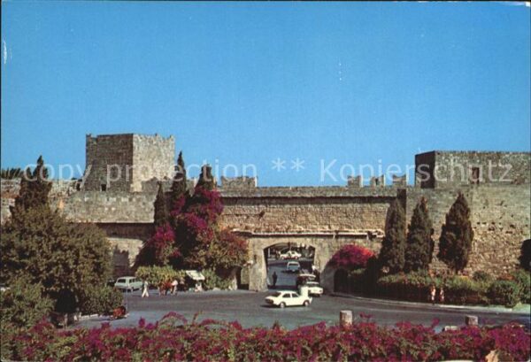 Rhodos Rhodes Aegaeis Altstadt