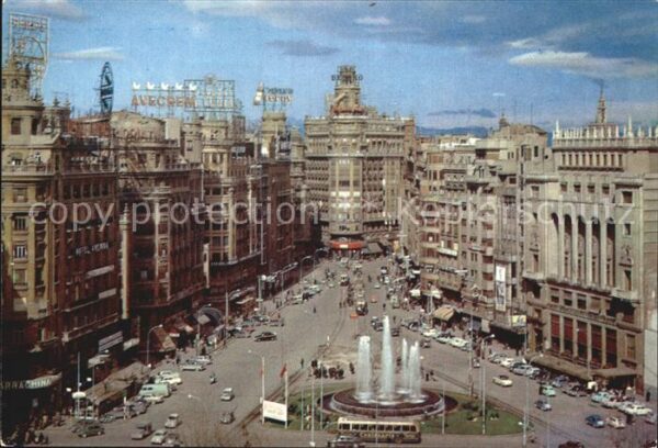 Valencia Valenciana Plaza Caudillo Fontaine