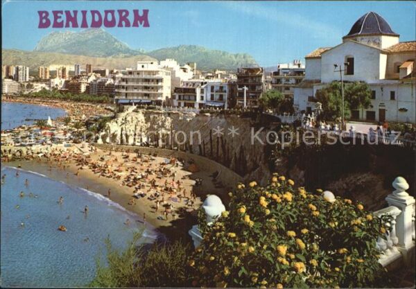 Benidorm Iglesia y Playa de Poniente