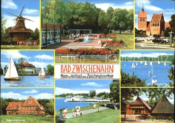 Bad Zwischenahn Mühle Wandelhalle Kirche Fährhaus Meerb