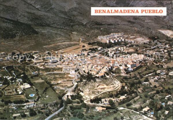 Benalmadena Pueblo Vista aerea