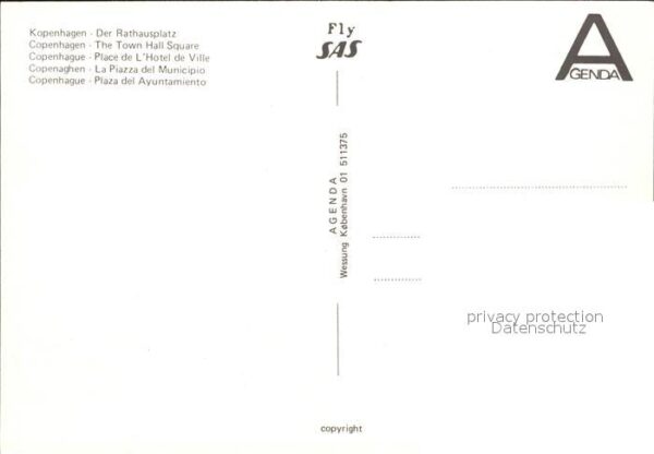 Kopenhagen Rathausplatz – Bild 2