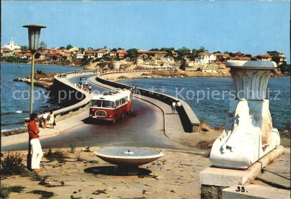 Nessebar Nessebyr Nessebre Panorama Strassenpartie