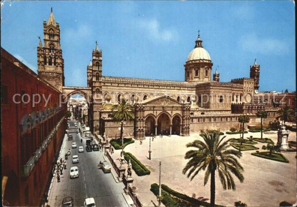 Palermo Sicilia Cattedrale e Palazzo Arciveacovile