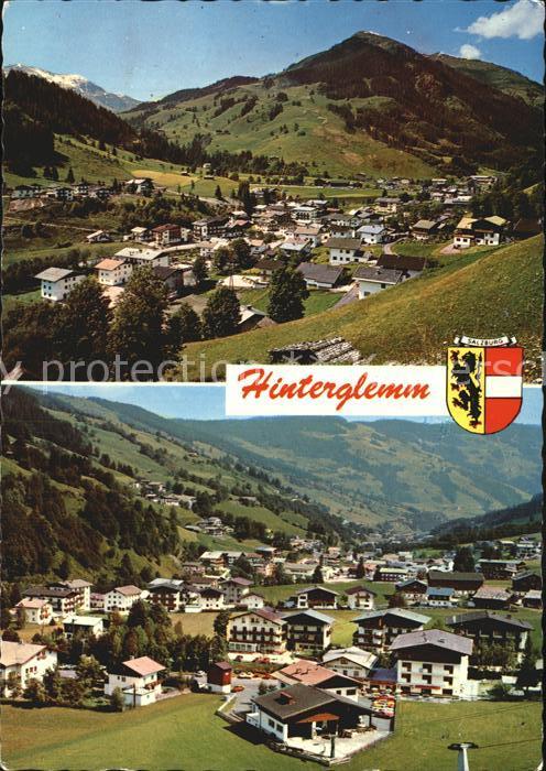 Hinterglemm Saalbach Panorama mit Zwölferkogel und Zwölferli