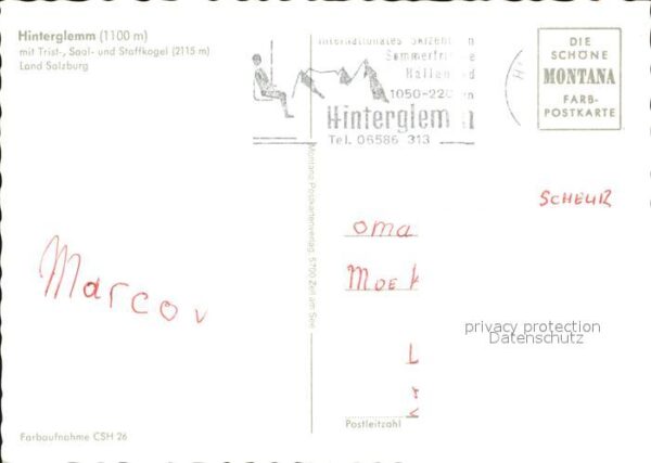 Hinterglemm Saalbach mit Trist Saal und Staffkogel – Bild 2