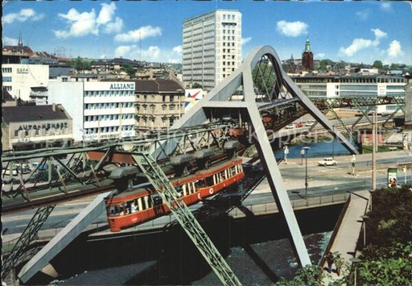 Wuppertal Stadtmitte Schwebebahn
