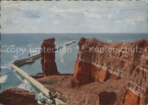 Helgoland Lange Anna Nordspitze Fliegeraufnahme