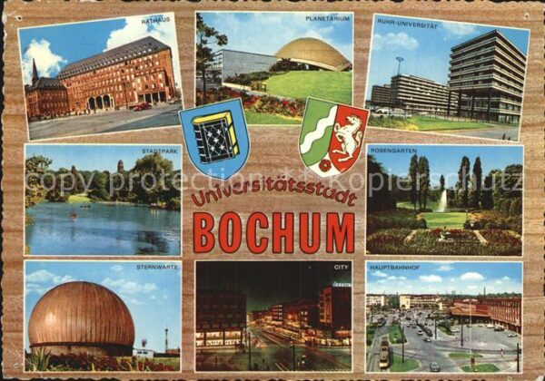 Bochum Rathaus Planetarium Ruhr Universität St