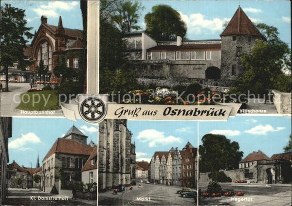 Osnabrueck Hauptbahnhof Vitischanze Kl Domsfreihei