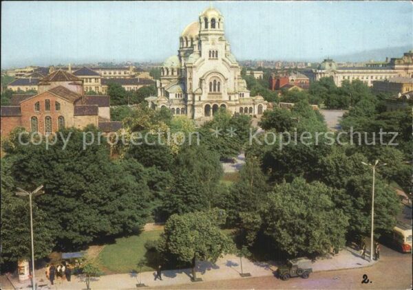 Sofia Sophia Stadtblick Dom Alexandar Newski