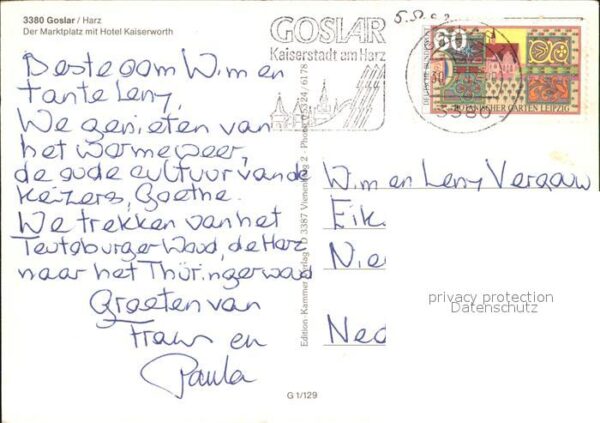 Goslar Marktplatz Hotel Kaiserworth – Bild 2