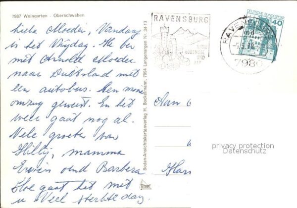 Weingarten Wuerttemberg Kirche Inneres Blutfreitag Ritt Hof zum – Bild 2