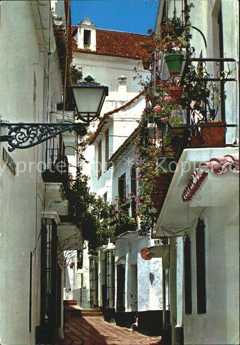 Marbella Andalucia Calle tipica