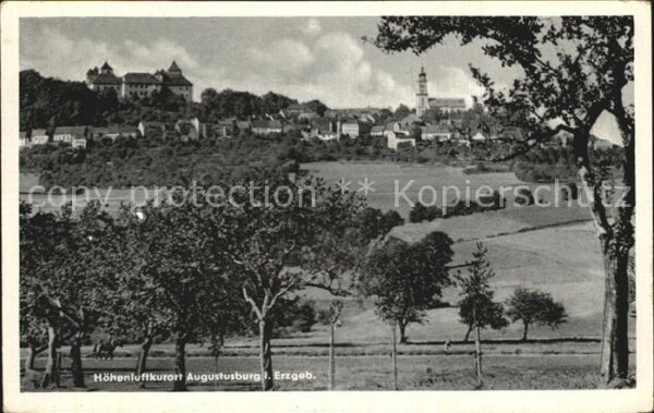 Augustusburg Panorama Höhenluftkurort