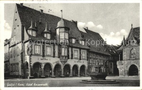 Goslar Hotel Kaiserworth Brunnen