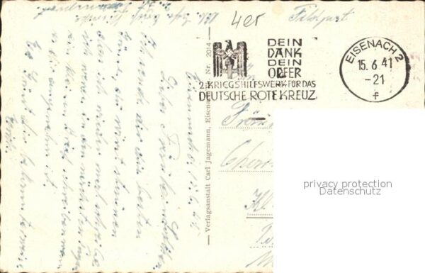 Eisenach Thueringen Karlsplatz Nikolaikirche Ärztedenkmal – Bild 2