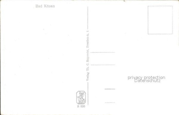Bad Koesen Ortsansicht mit Kirche – Bild 2