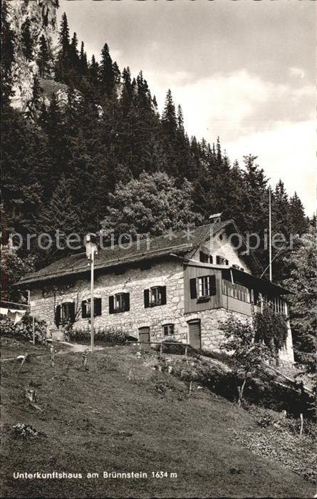 Bruennsteinhaus Unterkunftshaus am Brünnstein