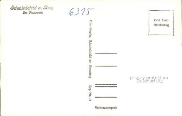 Schmiedefeld Rennsteig Gaststätte im Naturpark Handabzug – Bild 2