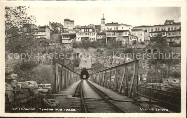 Tirnovo Eisenbahnbrücke Tunnel