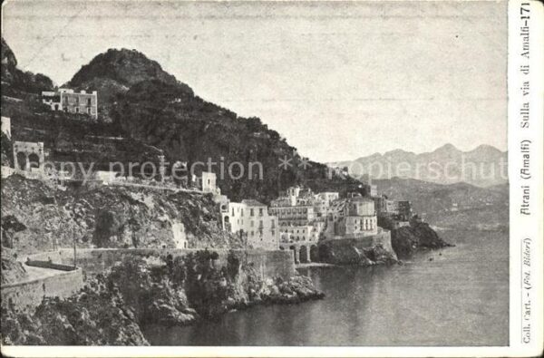 Atrani Sulla via di Amalfi Küstenstrasse