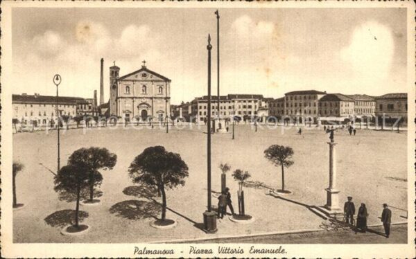 Palmanova Udine Piazza Vittorio Emanuele