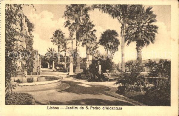 Lisboa Jardim de San Pedro d_Alcantara