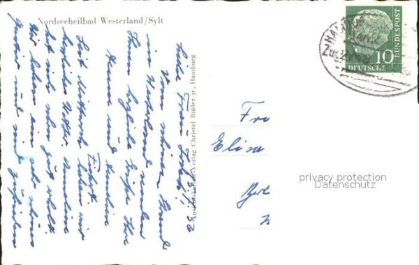 Westerland Sylt Strandpromenade Nordseeheilbad – Bild 2