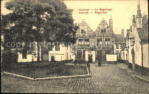 Courtrai KORTRIJK Flandre Belgie Le Beguinage