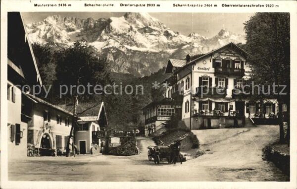 Garmisch-Partenkirchen Gasthof Partnachklamm