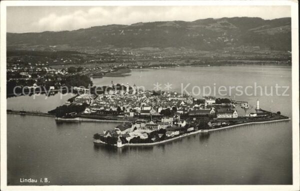 Lindau Bodensee Fliegeraufnahme