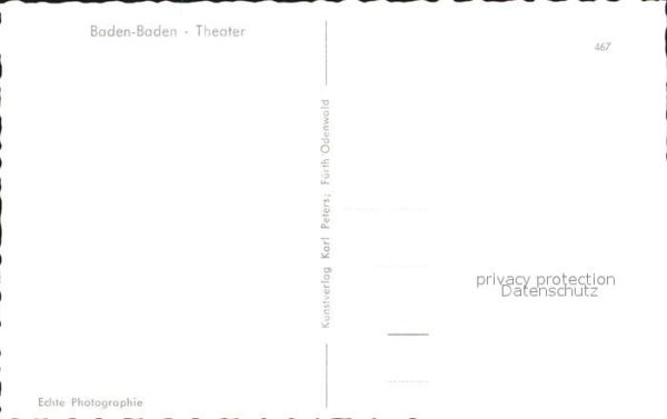 Baden-Baden Theater – Bild 2