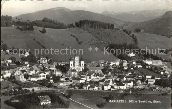 Mariazell Steiermark Stadtblick