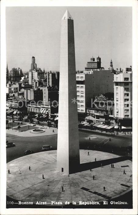 Buenos Aires Plaza de la Republica El Obelisco